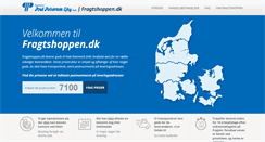 Desktop Screenshot of fragtshoppen.dk