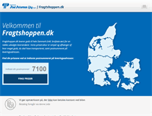 Tablet Screenshot of fragtshoppen.dk